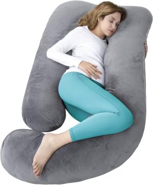60 Inch Pregnancy Pillow for Sleepi...