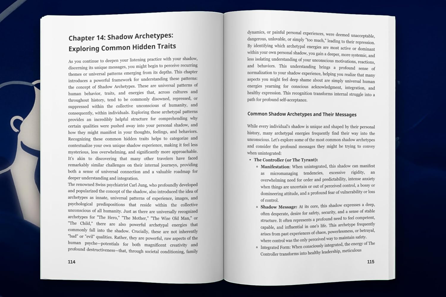 Shadow Work Journal & Workbook: Therapist Approved 5 in 1 Self Therapy Book to Explore Your Depths, Repair Inner Wounds and Integrate Your Shadows - Image 2