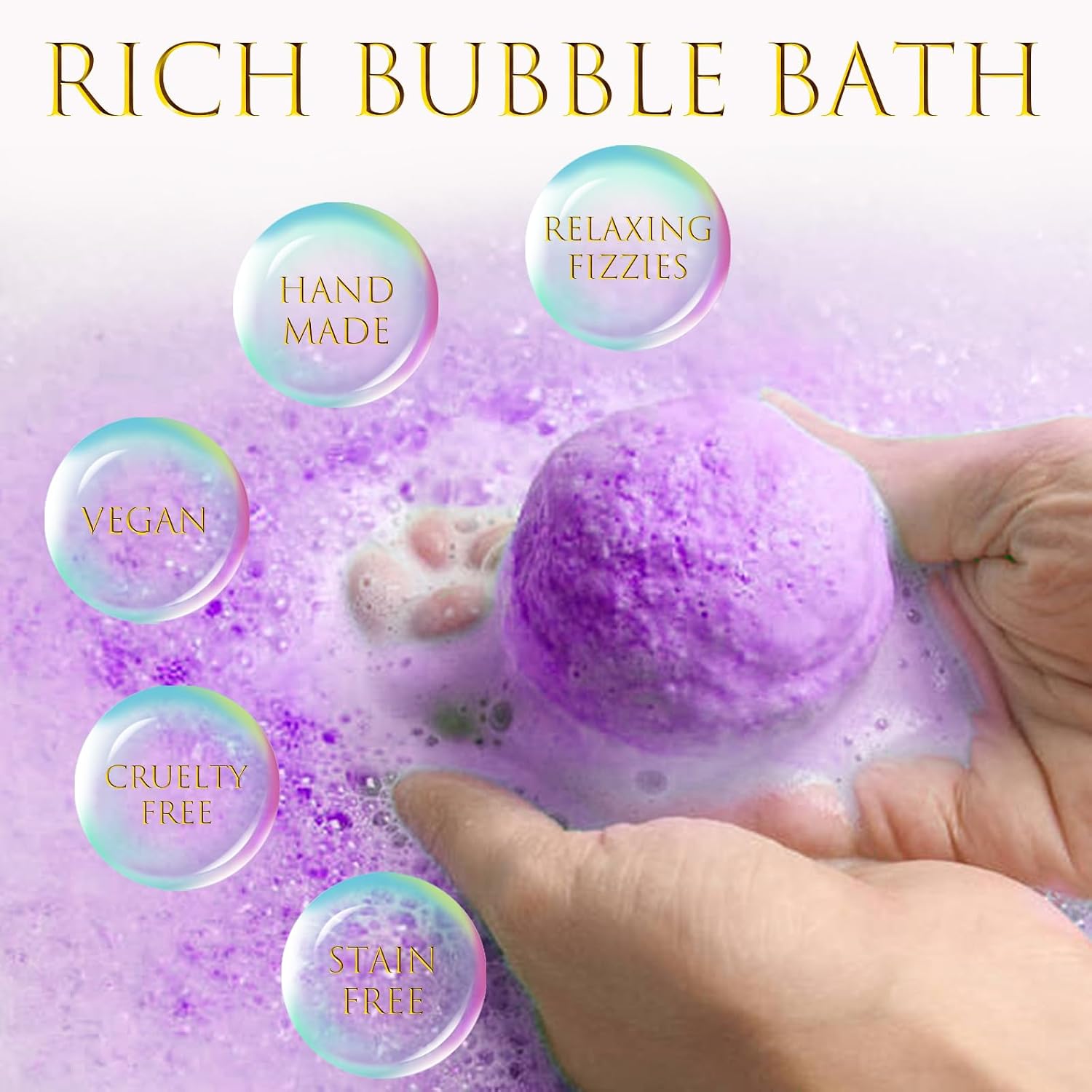 Bath Bombs for Women Gift Set, 15 Pcs Handmade Bubble Bathbombs, Shea & Coco Butter Dry Skin Moisturize, SPA Relaxing Gifts for Women & Men, Her, Girls, Wife, Birthday - Image 3