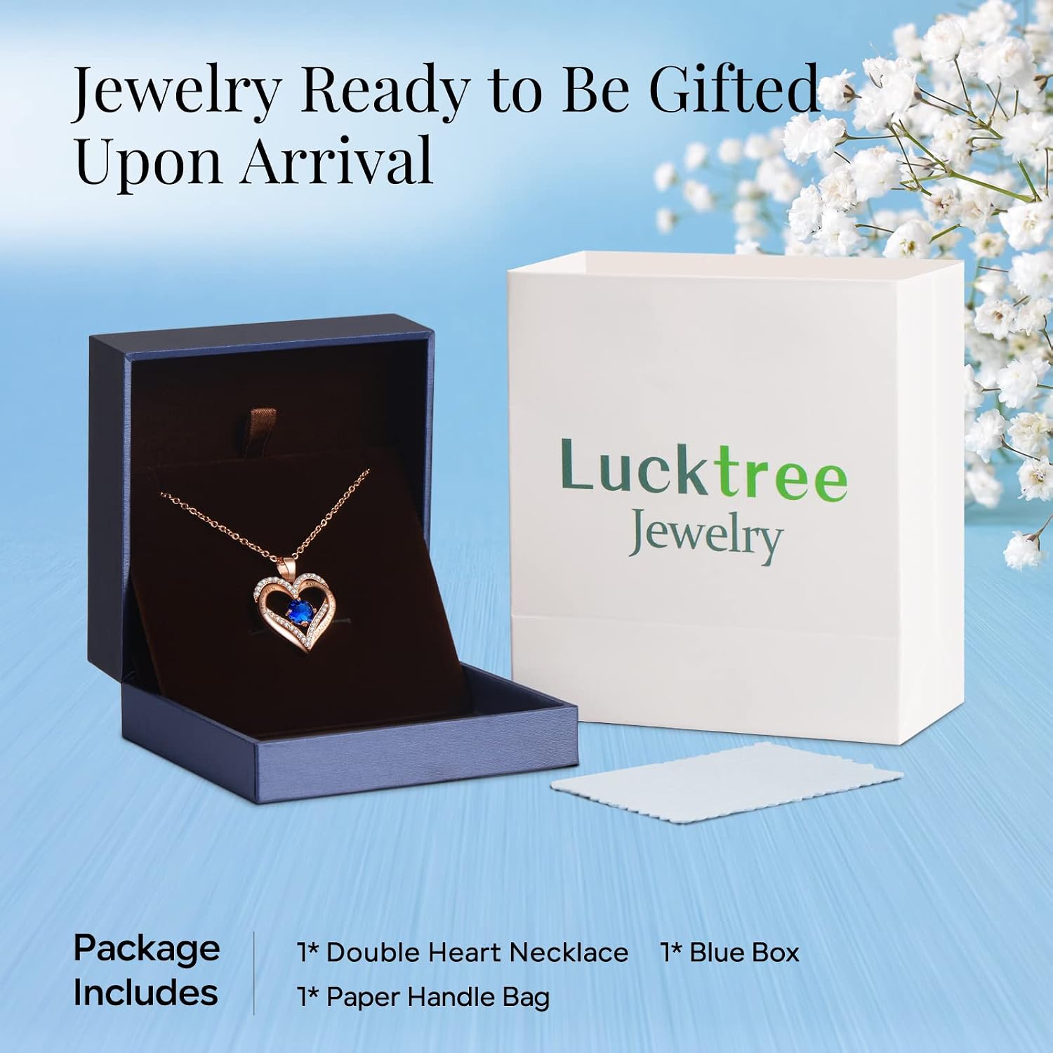 18K Rose Gold Necklaces for Women Birthday Gifts for Women Jewelry for Women Birthday Gifts for Wife Girlfriend Daughter Wife Birthday Gifts for Anniversary Mothers Day Christmas Valentines Gifts - Image 5