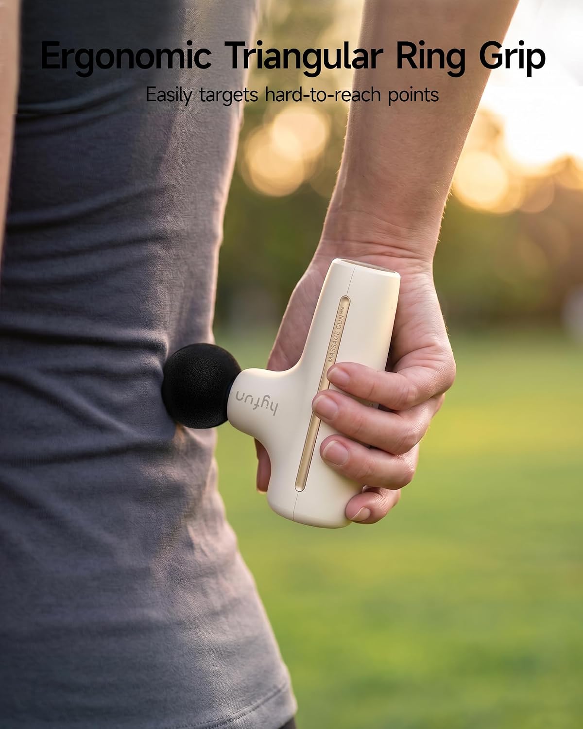 Super Mini Massage Gun, Travel Handheld Massager for Muscle Recovery | Ultra-Compact Design, Deep Tissue Percussion Massager, Men & Women Soreness Relief, Home, Gym, Office, FSA Eligible HSA - Image 6