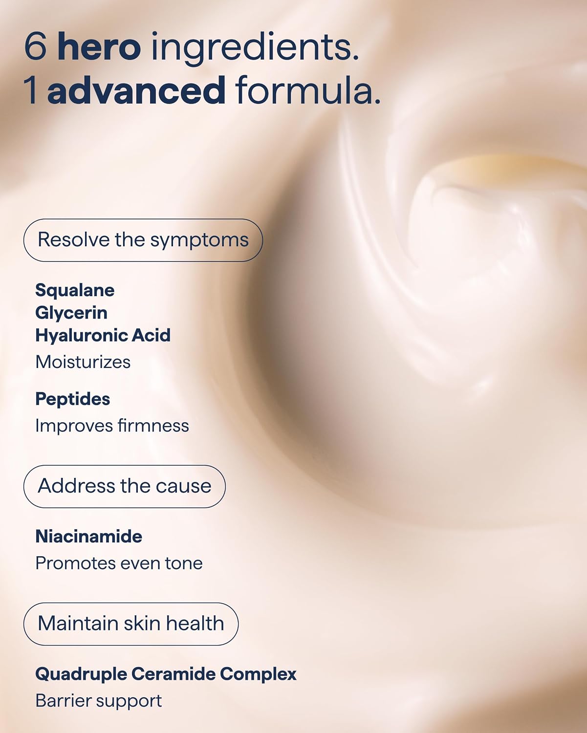 REMEDY Rich Barrier Repairing Cream Face Moisturizer for Dry Sensitive Skin | Quadruple Ceramide Complex, Peptides and Squalane, Eczema Certified, Fragrance Free, By Dermatologist Dr. Shah, 1.7 fl oz - Image 7