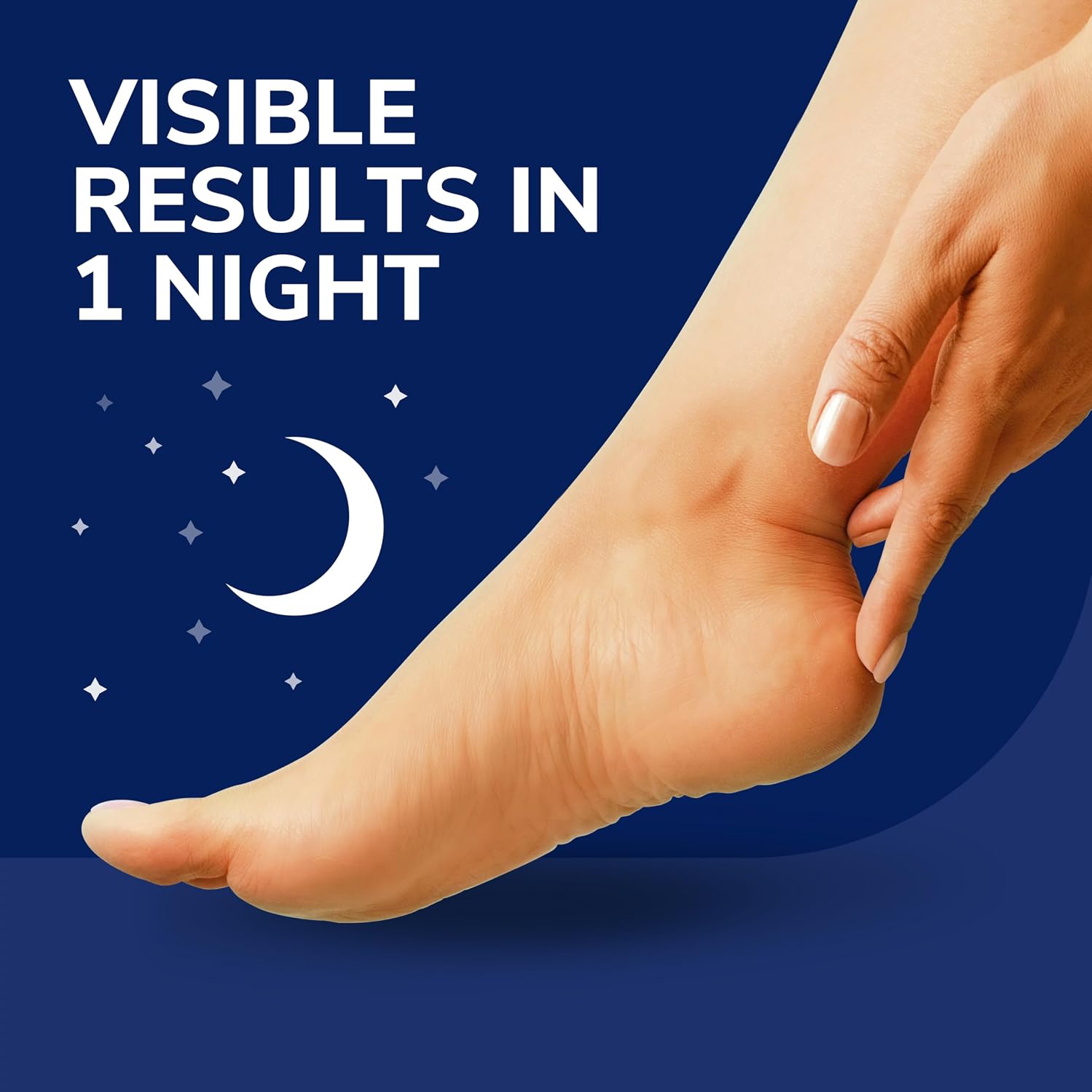 Dr. Scholl's Rough, Dry Foot Renewal Ultra Overnight Treatment with Overnight Foot Cream 3oz with Aloe, Coconut Oil & Urea and Heel Sleeve Socks, Deeply Moisturize & Soften Feet, Dermatologist Tested - Image 5
