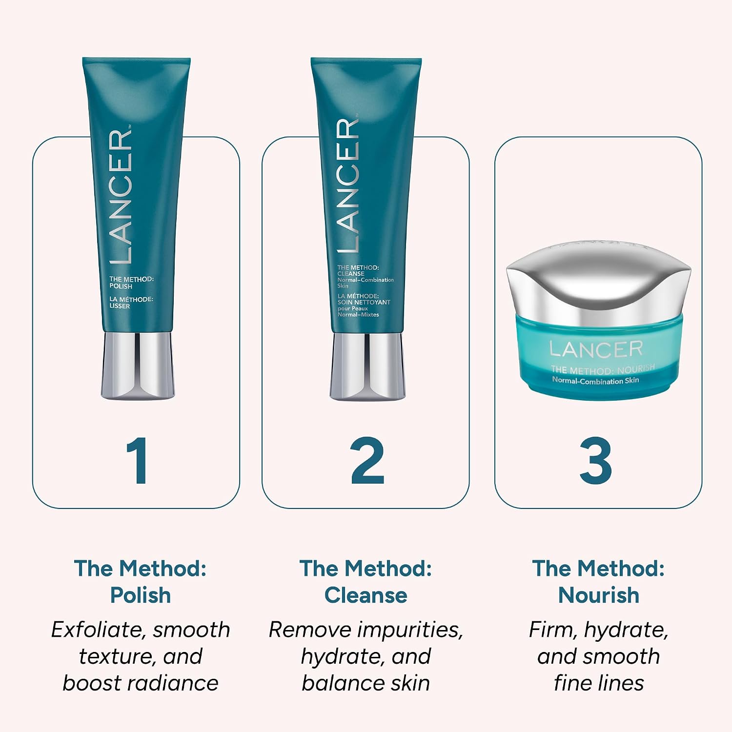 Lancer Skincare | The Method: Polish Facial Exfoliator | Face Scrub with Natural Minerals | Exfoliating Face Scrub for Normal Combination Skin | Daily Skin Polish | Dermatologist Developed | 4.2fl oz | Exfoliating Face Scrub | Gently Removes Dead Skin Cells | Face Exfoliator | For Normal Combination Skin - Image 8