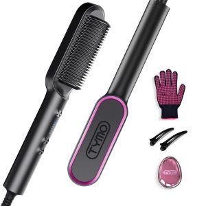 TYMO Hair Straightener Brush, Hot C...