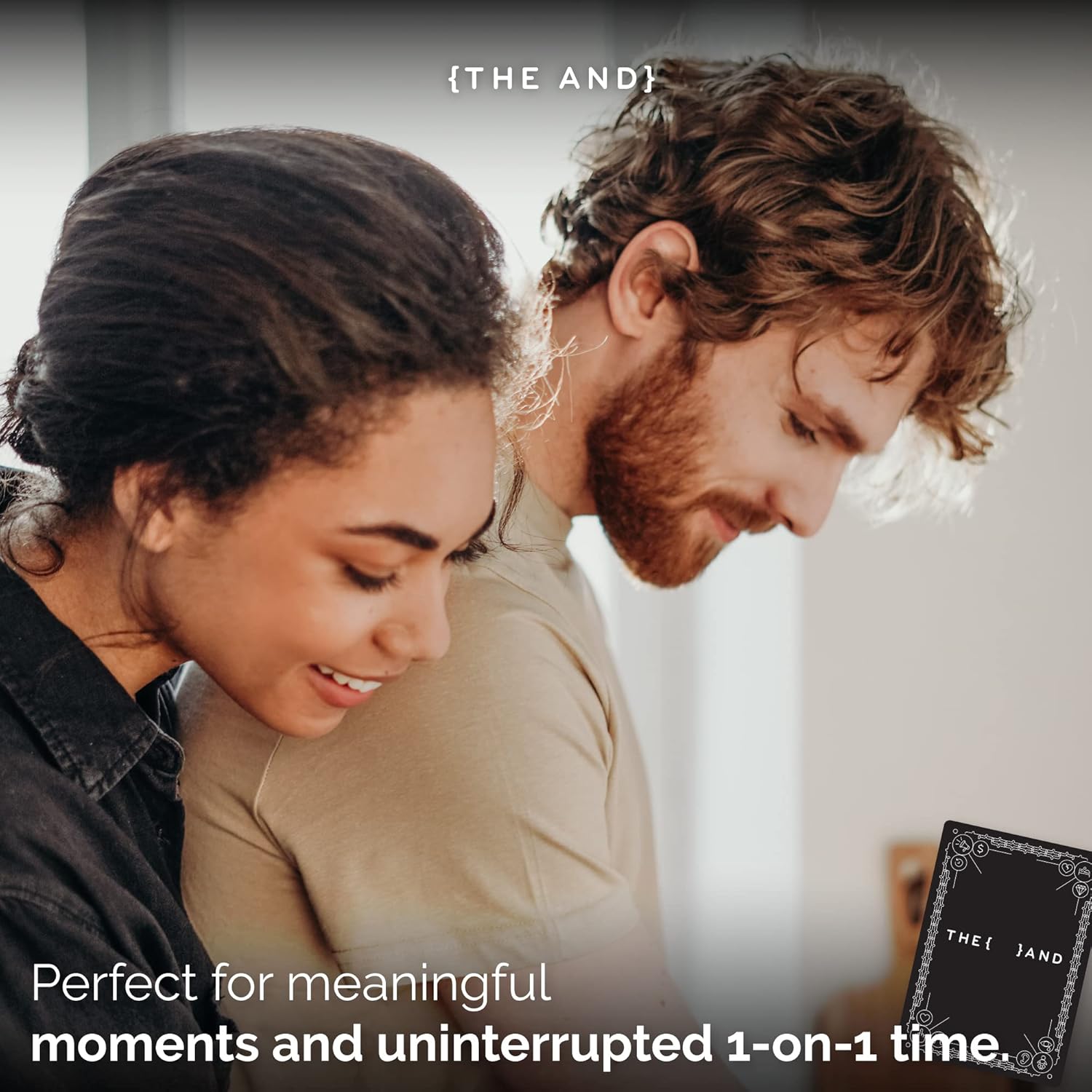 {THE AND} Couples Edition - 199 Meaningful Conversation Cards for Couples - Questions to Deepen Connection & Build Relationships - Date Night Card Game for Adults By The Skin Deep - Image 6
