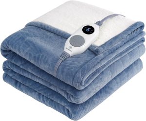 Westinghouse Heated Throw Blanket F...