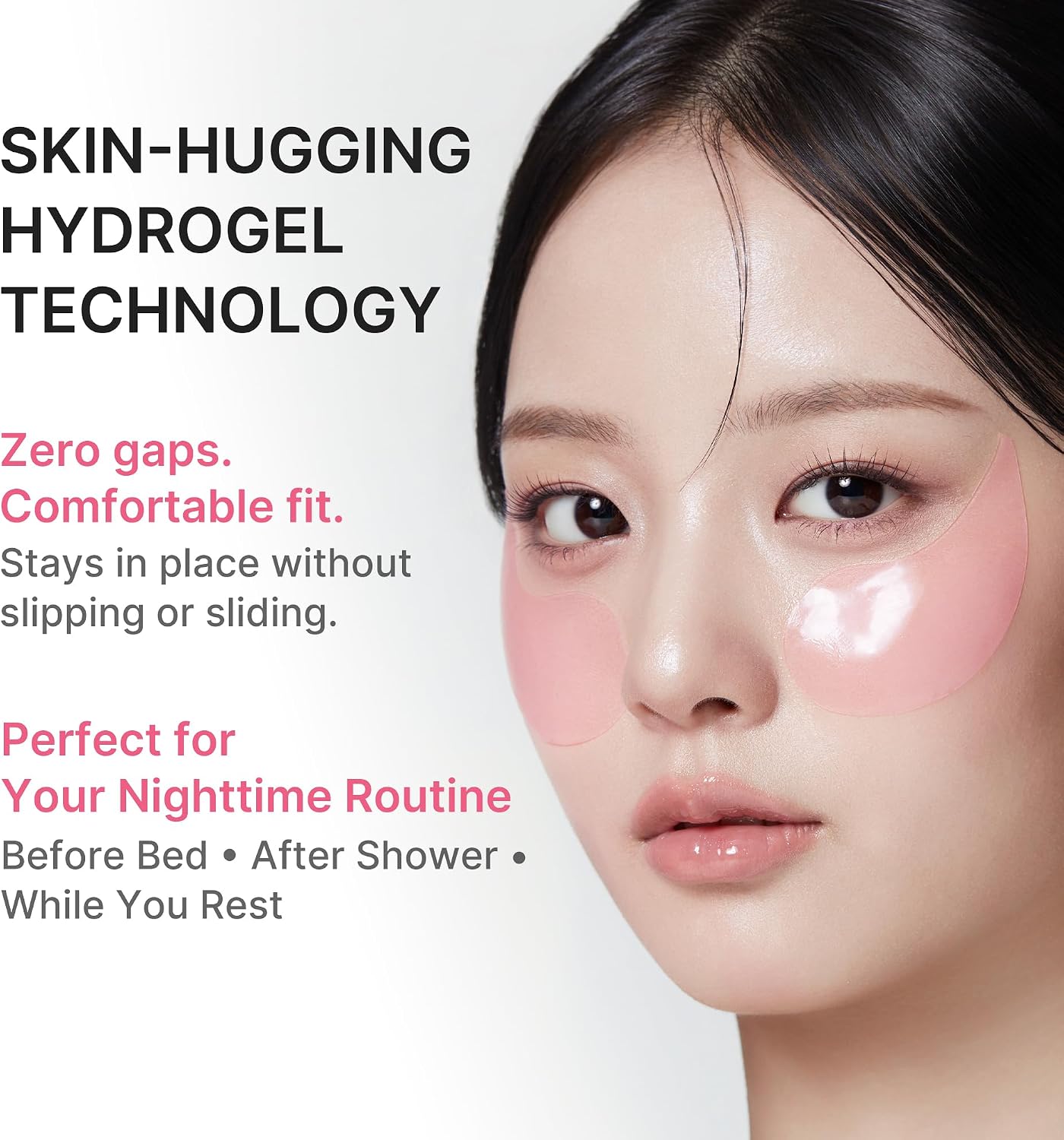 medicube Eye Patch PDRN Caffeine Collagen - Firming Gel Patches, | Age-Defying Care with Retinol & Collagen - Gel Patches for the Appearance of Dark Circles, Undereye Bags, Korean Skincare - Image 5