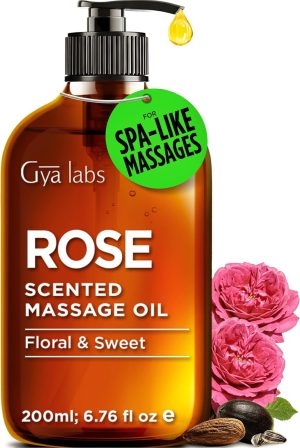 Gya Labs Rose Massage Oil – 6...