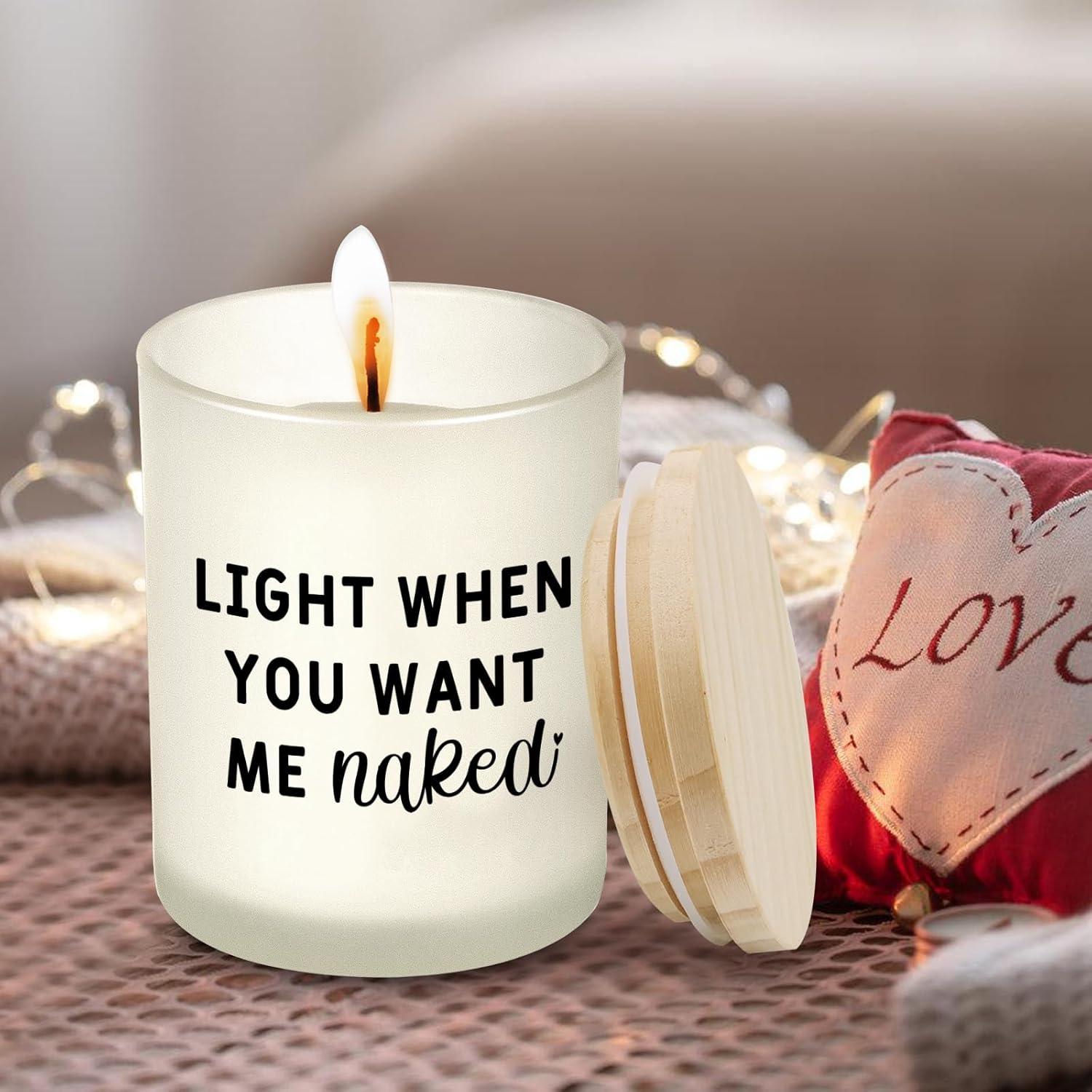 Gifts for Him Boyfriend Husband Men Couples Gift Ideas, Romantic Valentines Day Gift for Him, Naughty Boyfriend Birthday Gifts, Funny Anniversary Presents for Men husband Couple, Christmas, Candles - Image 5