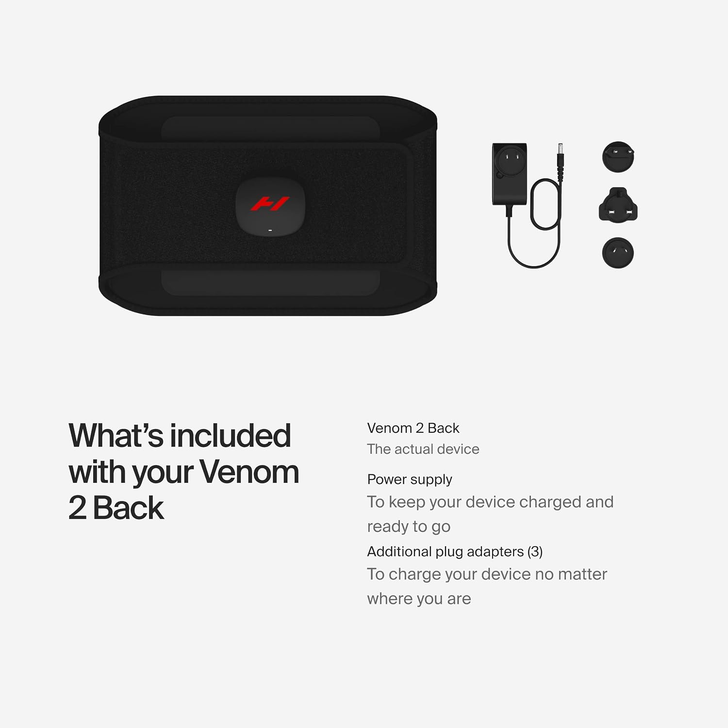 Hyperice Venom 2 Back Heated Vibration Massage Therapy Wrap Pain Relief | Relieve Pain | Soreness | Tightness | Increase Blood Flow |Three Precise Settings and Patterns | Up to 3 Hour Battery Life - Image 7