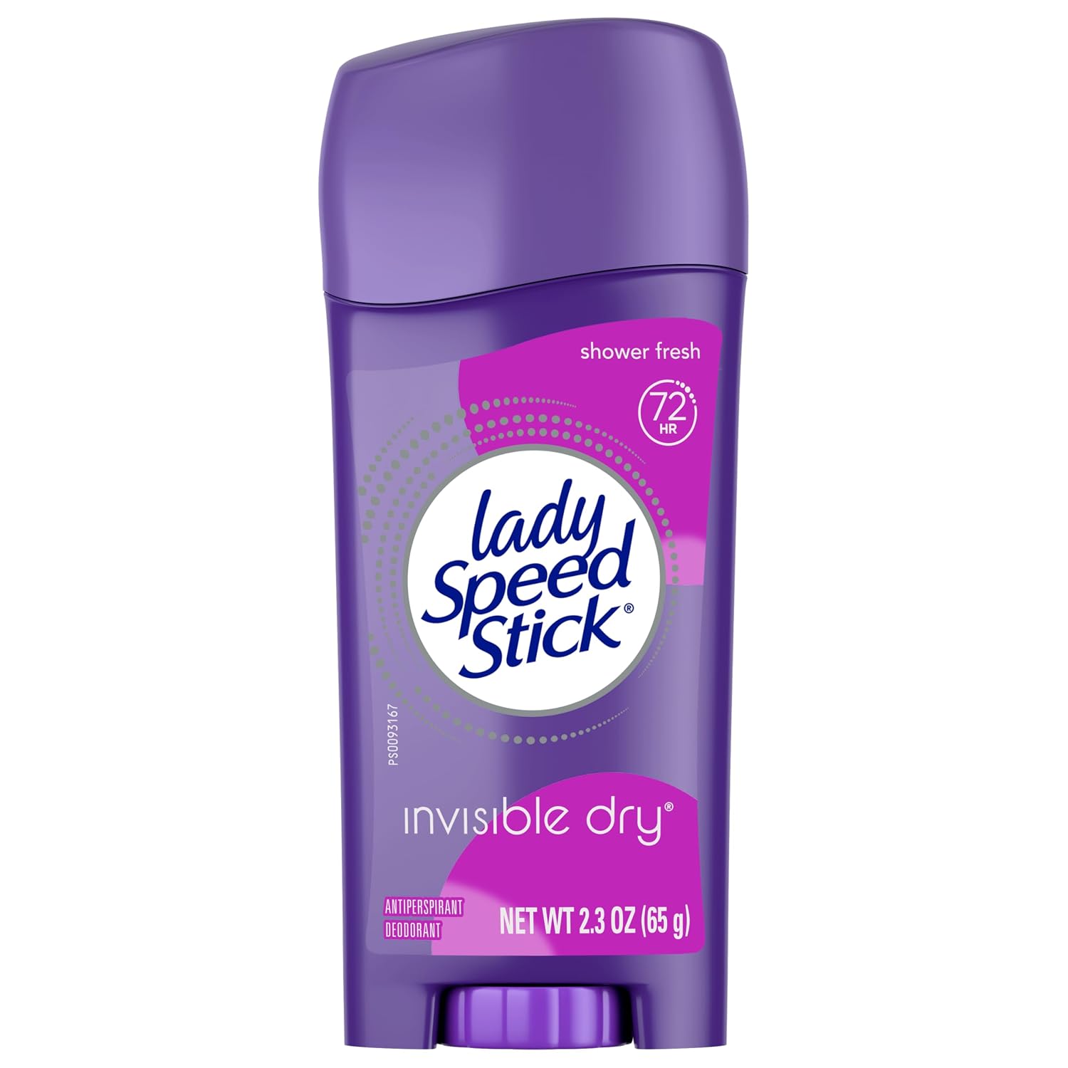 Lady Speed Stick Antiperspirant Deodorant for Women, 72 HR Sweat & Odor Protection, Invisible Dry, Shower Fresh Scent, 2.3 oz Stick (4 Pack) - Image 8