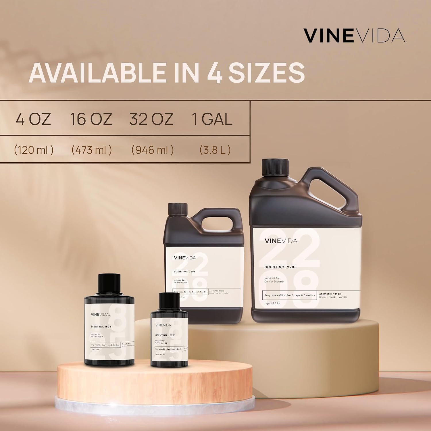 VINEVIDA Caribbean Breeze Fragrance Oil for Cold Air Diffusers - (4 Fl Oz) - Essential Oils for Diffuser Oil Refill & Air Freshener Room Spray - Image 5