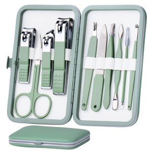 HANTEKAS Manicure Set 10 in 1 Stain...