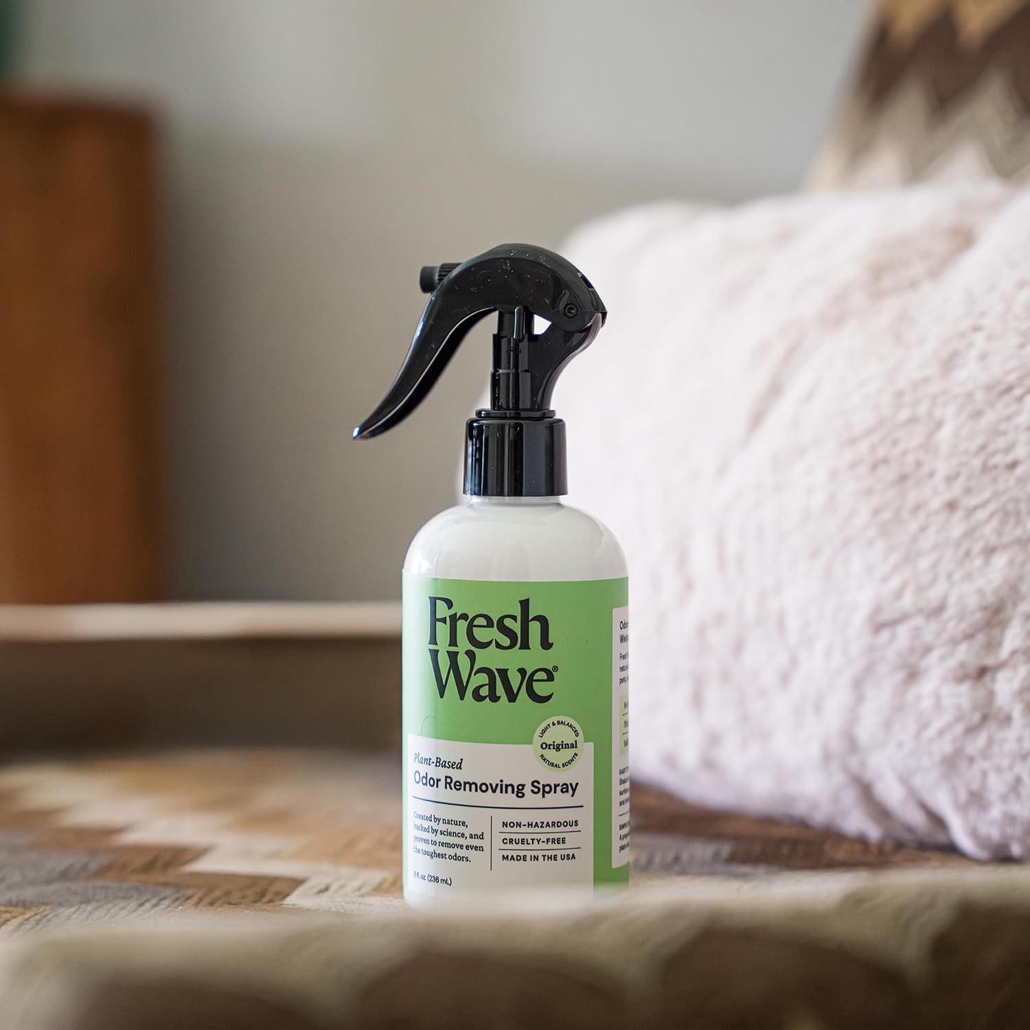 Fresh Wave Original Room and Fabric Air Freshener Spray, 2-Pk, 8 oz | Plant-based formula, Pet-safe and people-safe, Fabric and room deodorizer , For upholstery, carpets, shoes, and pet bedding - Image 7