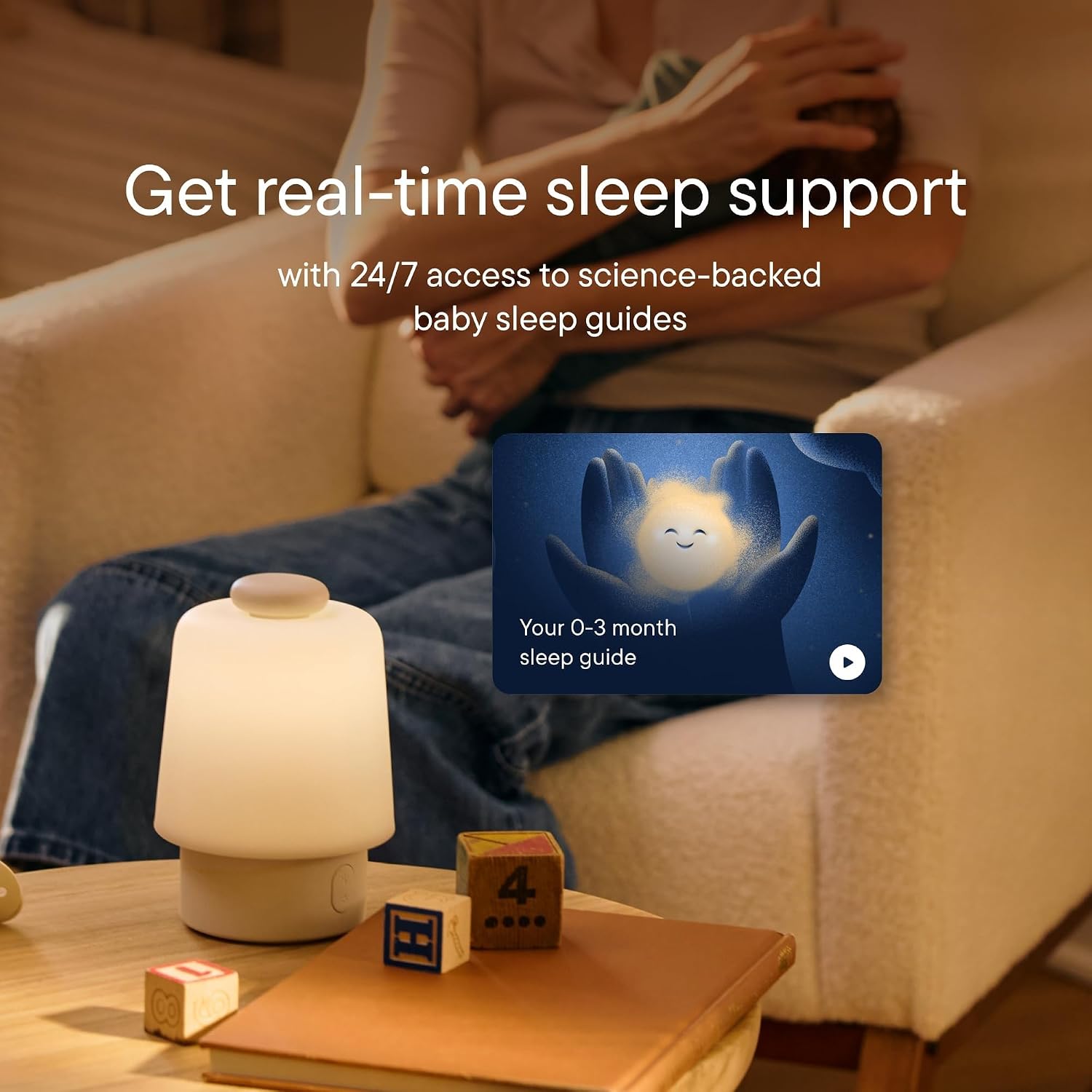 Hatch Baby Sound Machine & Night Light Routine Builder (Putty) | White noise machine, night light, toddler & kid time-to-rise alarm clock, registry essential with 3 months of sleep support - Image 7