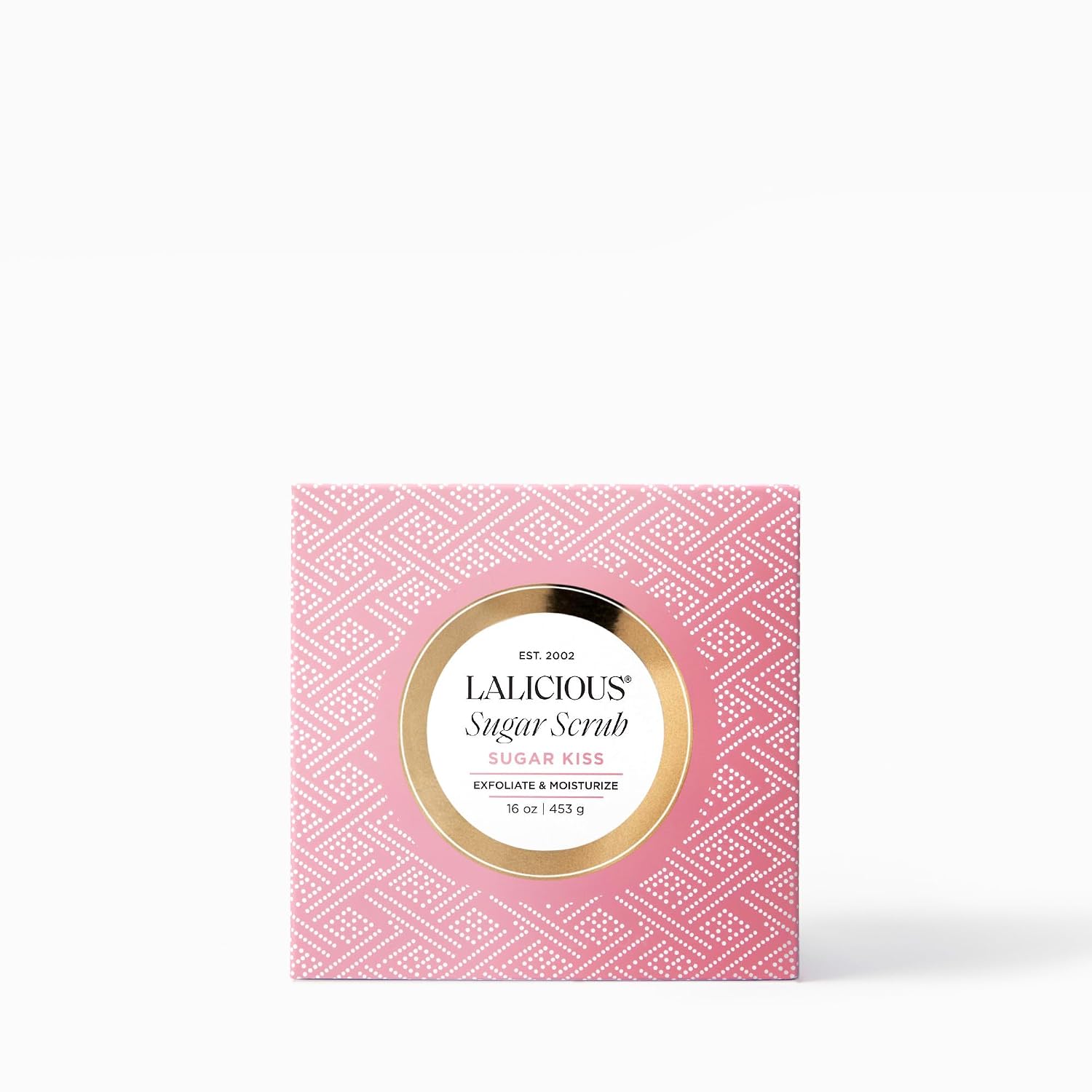 LALICIOUS Sugar Kiss® Exfoliating & Moisturizing Body Scrub | Sugar & Coconut Oil | Pre-Shave Scrub for Ingrown Hairs & Razor Bumps | Gently Buffs & Smooths Sensitive Skin | No Parabens | Large 16oz - Image 4
