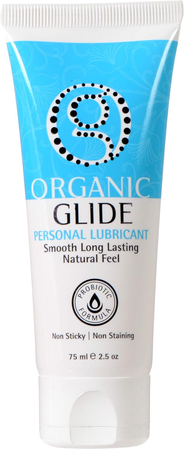 Organic Glide Natural Personal Lubricant, Probiotic Edible Lube. Parabens, Glycerin, Flavorings Free - for Men Women and Couples. Best for Menopause and Sensitive Skin - Image 4