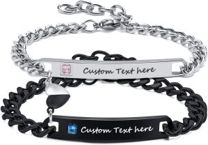 Matching Couple Bracelets for Men W...