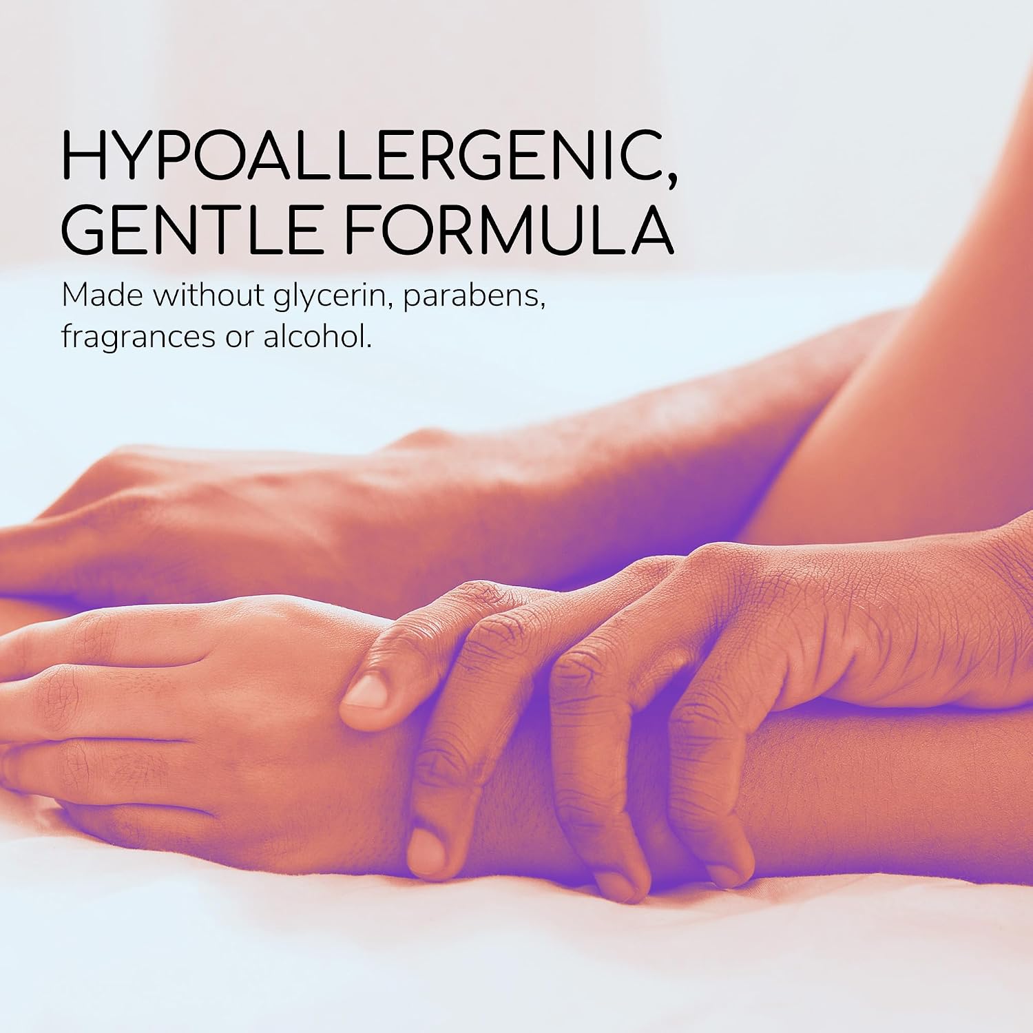 ASTROGLIDE Ultra Gentle Gel Lube, Hypoallergenic, 3 Fl Oz, Travel Size | Water-based ultra gentle hypoallergenic gel without glycerin or parabens. Thicker formula safe for toys and latex condoms. - Image 5