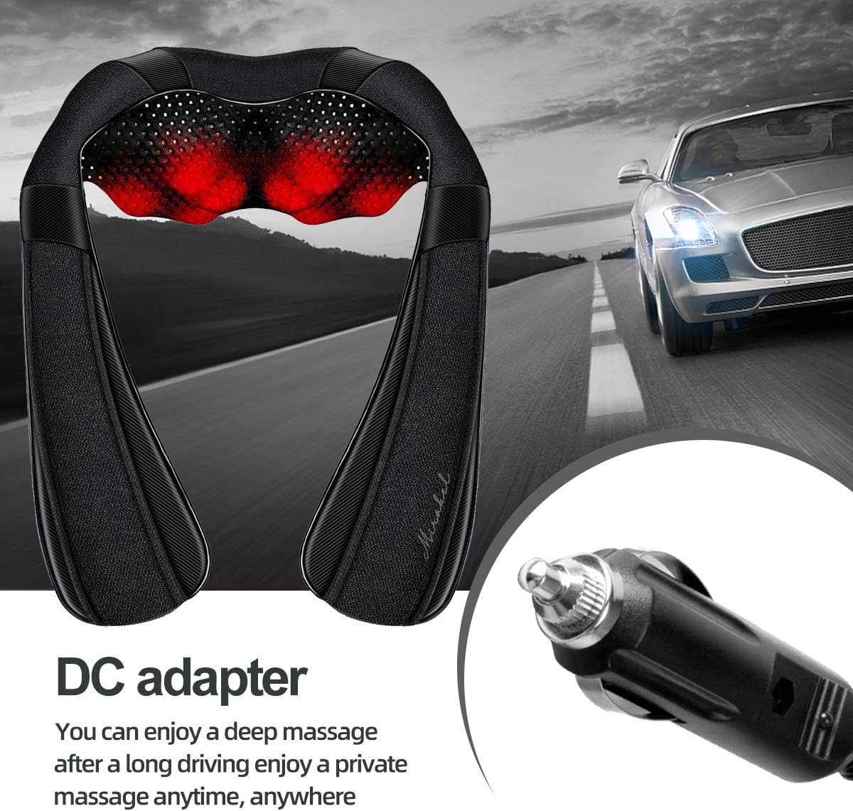 Shiatsu Neck Back & Shoulder Massager with Heat for Pain Relief Deep Tissue | Christmas Ideal Gifts for Women Men Mom Dad, Wife Husband, Him Her, Fathers Day, Mothers Day, Birthday Gift (NOT Cordless) - Image 5
