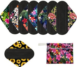 7pcs/Set Reusable Menstrual Pads In...