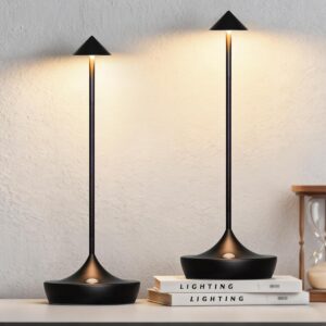 2-Pack Cordless Rechargeable LED Ta...