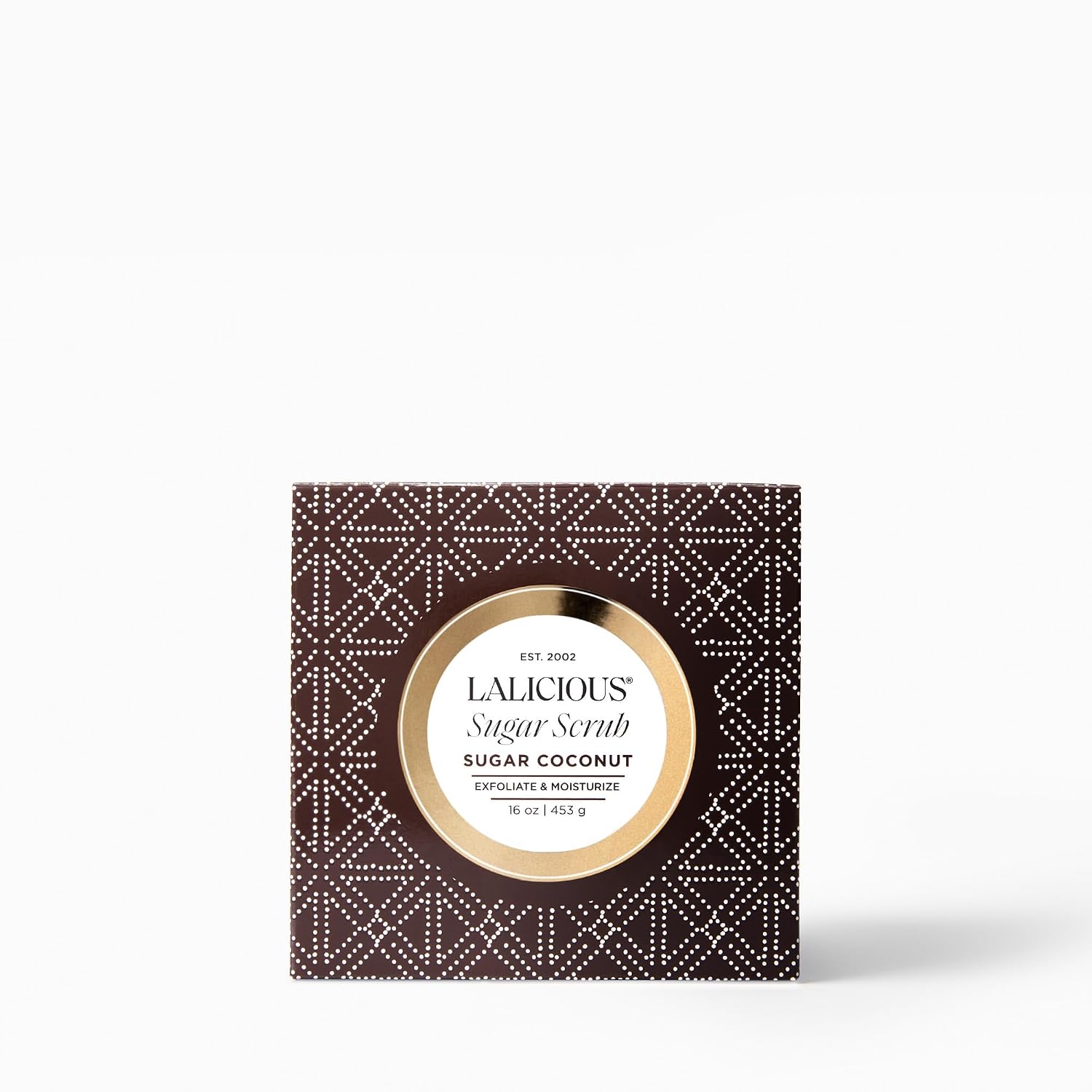 LALICIOUS Sugar Coconut Exfoliating & Moisturizing Body Scrub | Sugar & Coconut Oil | Pre-Shave Scrub for Ingrown Hairs & Razor Bumps | Gently Buffs & Smooths Sensitive Skin | No Parabens | Large 16oz - Image 5