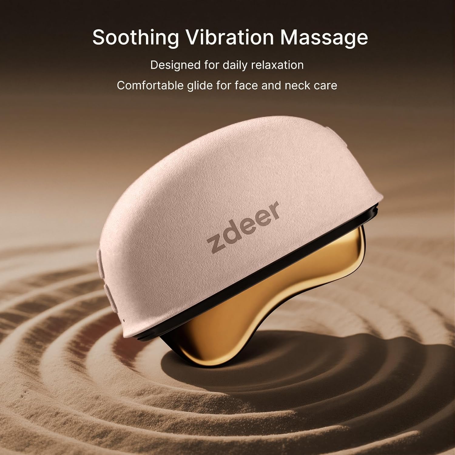 GS5 Electric Heated Gua Sha Tool, Red Light Face Massager, Pink | Brass Facial Massager with Vibration, Beauty Device for Face & Neck, Skin Firming Device for Facial Sculpting, Gift for Women - Image 7