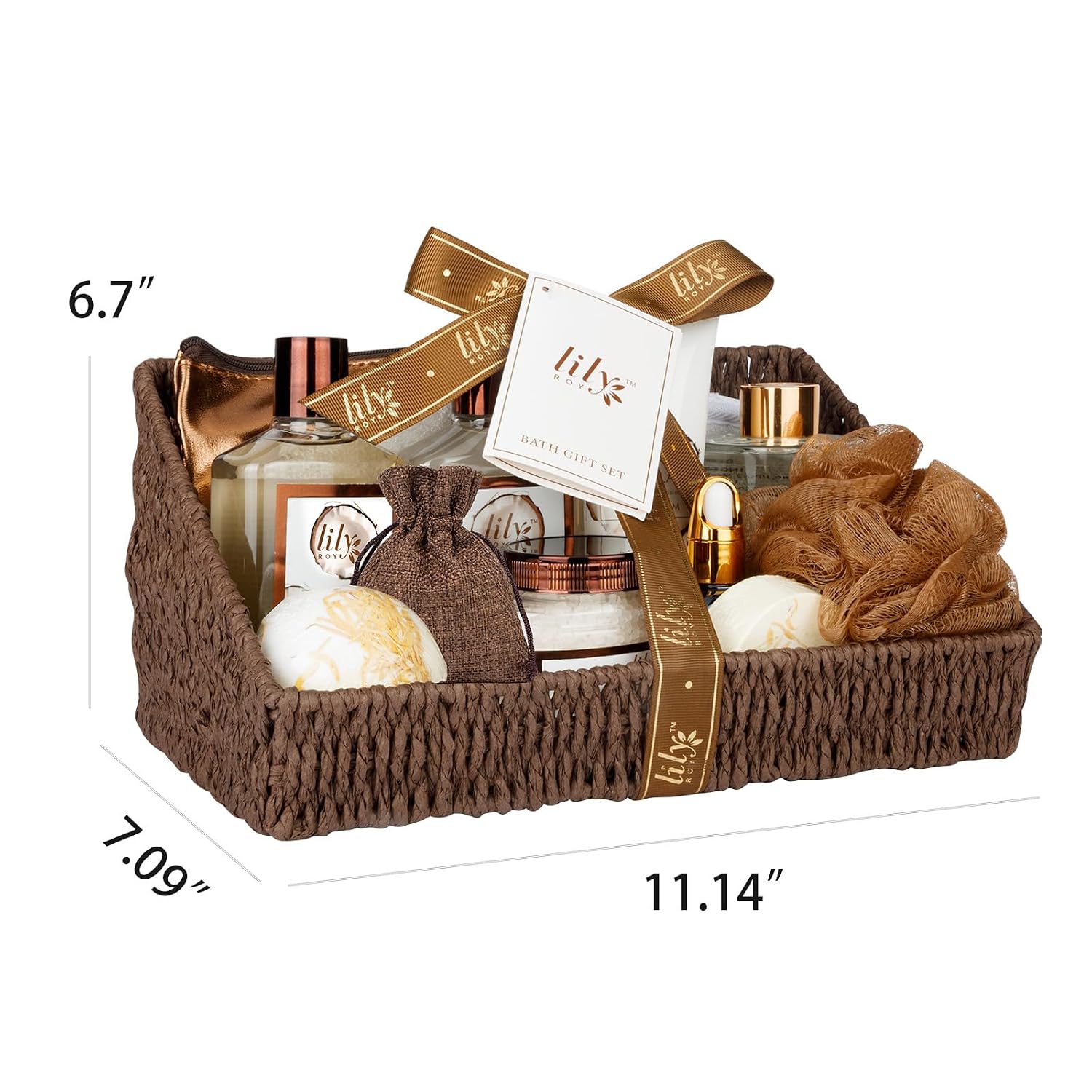 Coconut Vanilla Spa Gift Set, Complete Spa Gift Baskets for Women & Men | Women Gifts, Men Gifts, Spa Kit, Spa Gifts for Mom & Dad, Christmas, Mother‘s Day, Valentine’s, Birthday, Hydrating Skin Care - Image 9