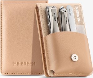 MR.GREEN 4Pcs Nail Clipper Set, Ant...