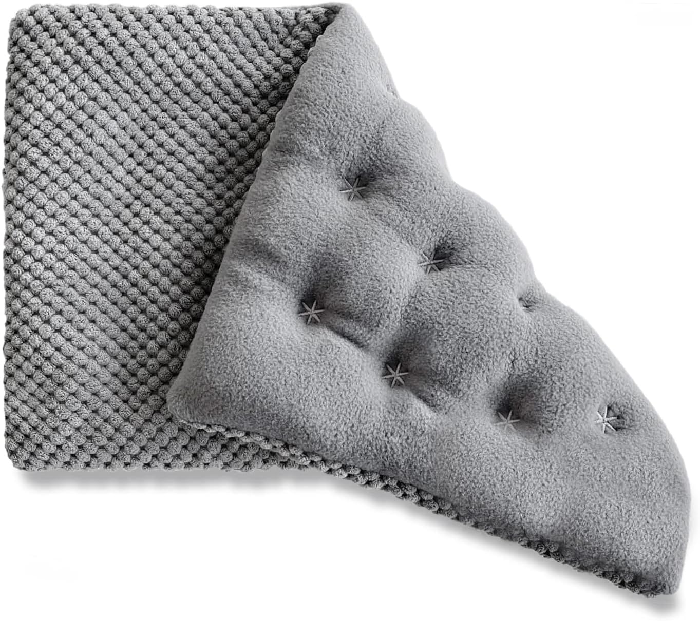 Wide Microwave Heating Pad with Washable Cover 9.5 x 16in Microwavable | Hot Pad for Neck Shoulder, Cramps, Back Cordless Warm Compress Weighted Moist Heat Pack for Relaxation, Unscented