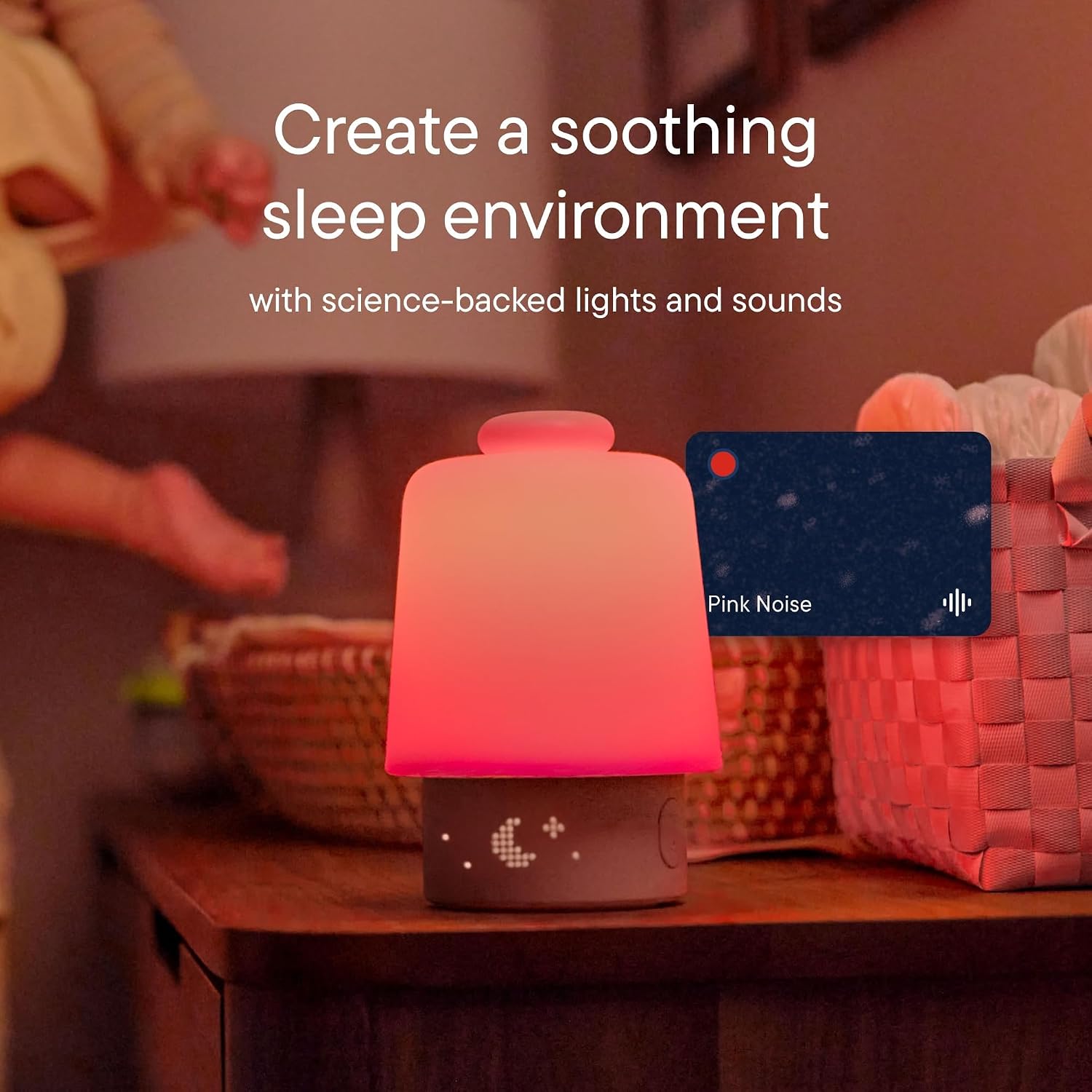 Hatch Baby Sound Machine & Night Light Routine Builder (Putty) | White noise machine, night light, toddler & kid time-to-rise alarm clock, registry essential with 3 months of sleep support - Image 3