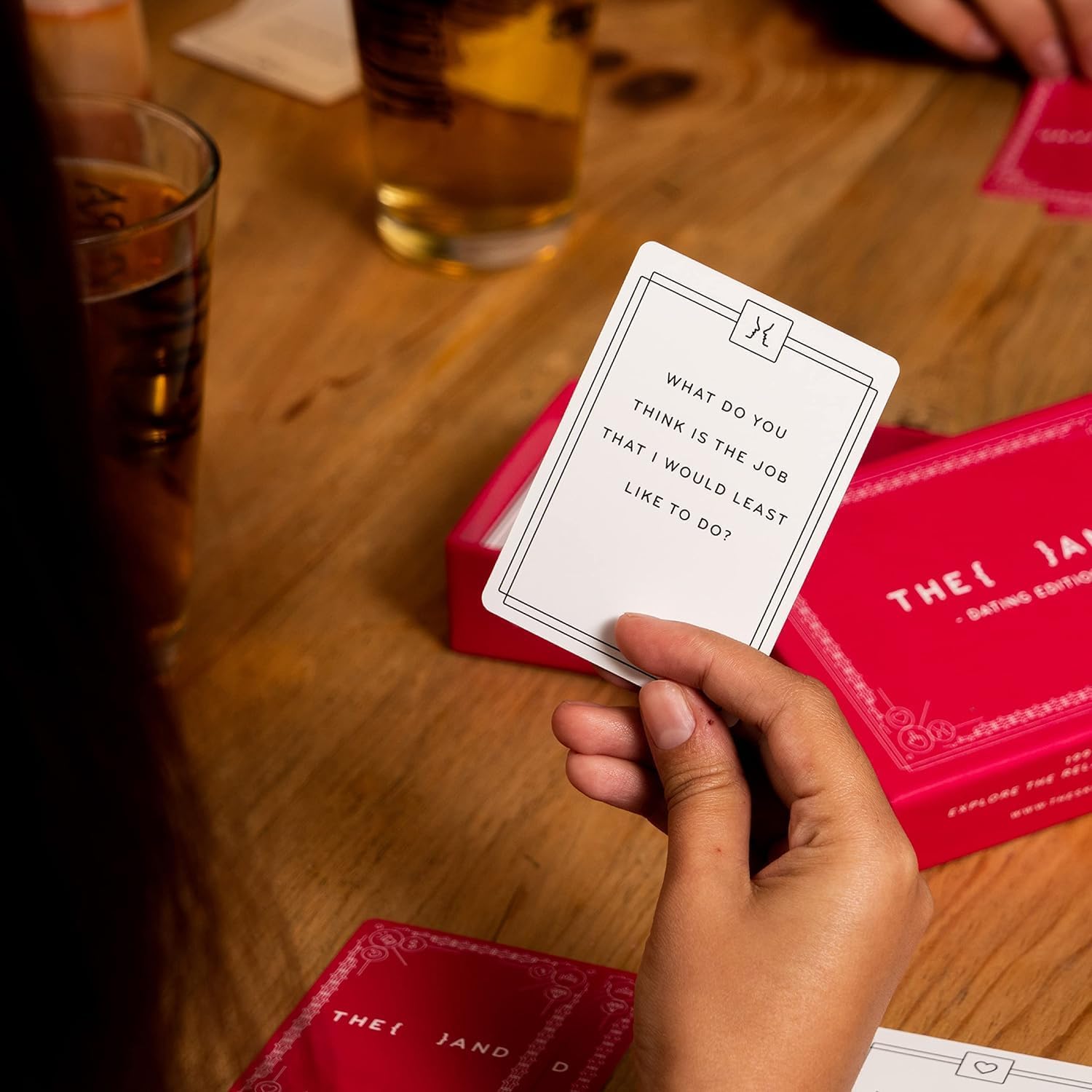 {THE AND} Dating Edition - 199 Thoughtful Conversation Cards for Dating Couples - Questions to Get to Know Your New Person & Create Connections - Fun Date Night Card Game for Adults by The Skin Deep - Image 6