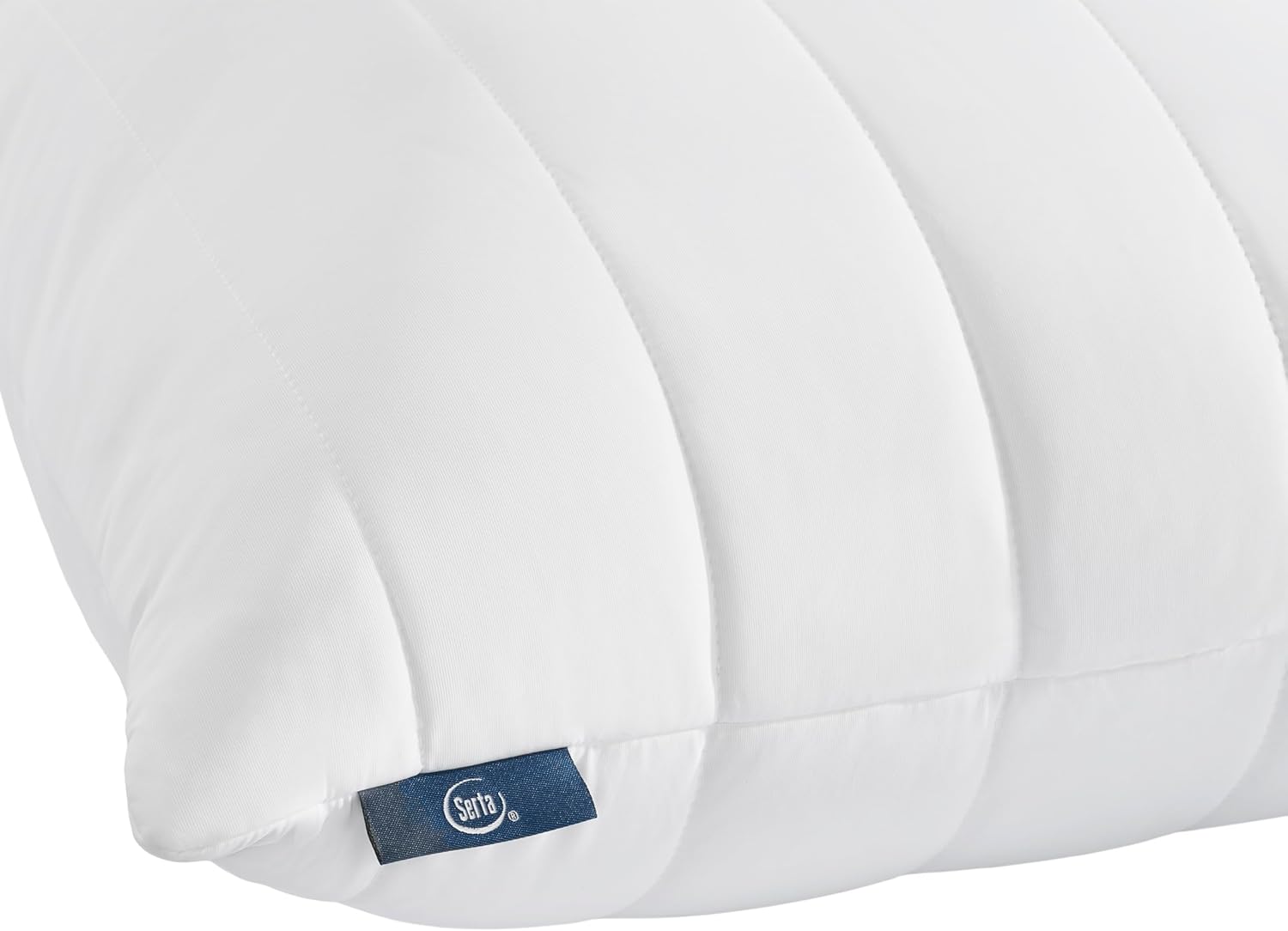 Serta Down Illusion Balanced Support Cooling Pillows,Standard/Queen(2 Pack) | Down alternative fill and cooling cover offer soft comfort for every sleep position, hypoallergenic and machine washable - Image 3