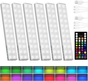 EZVALO 80RGB Color Changing Under C...