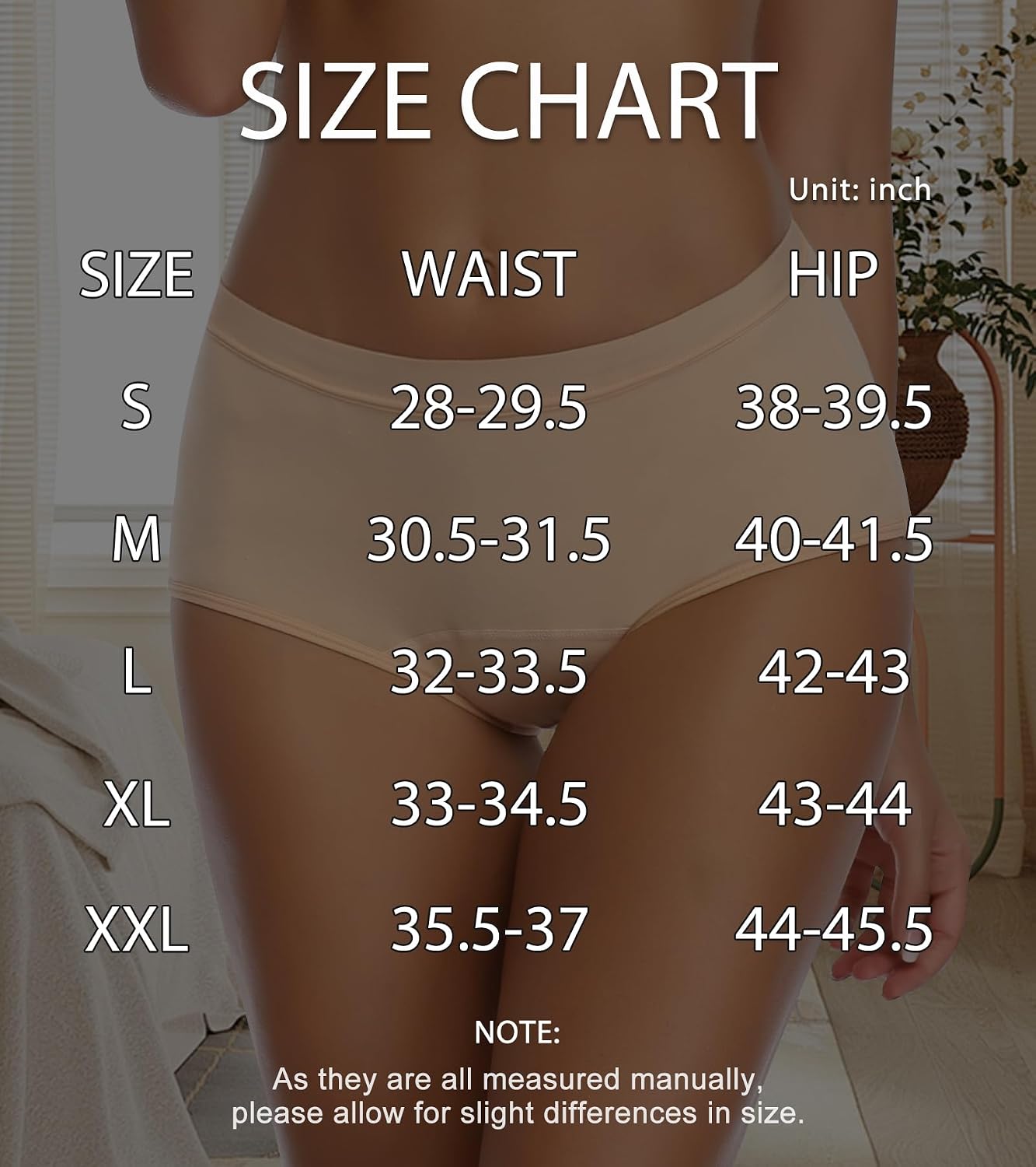 JojoQueen Period Underwear for Women Menstrual Panties Cotton Postpartum Easy Clean Teens Brief - Image 7