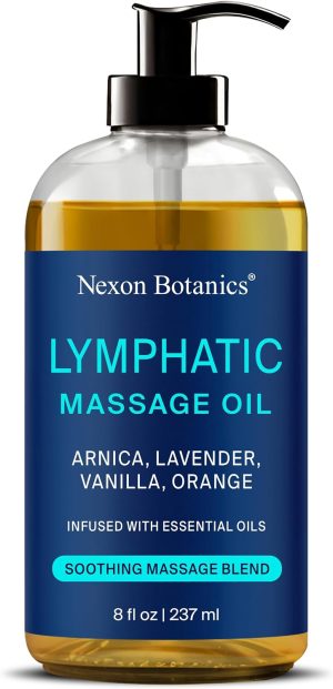 Lymphatic Massage Oil for Massage T...