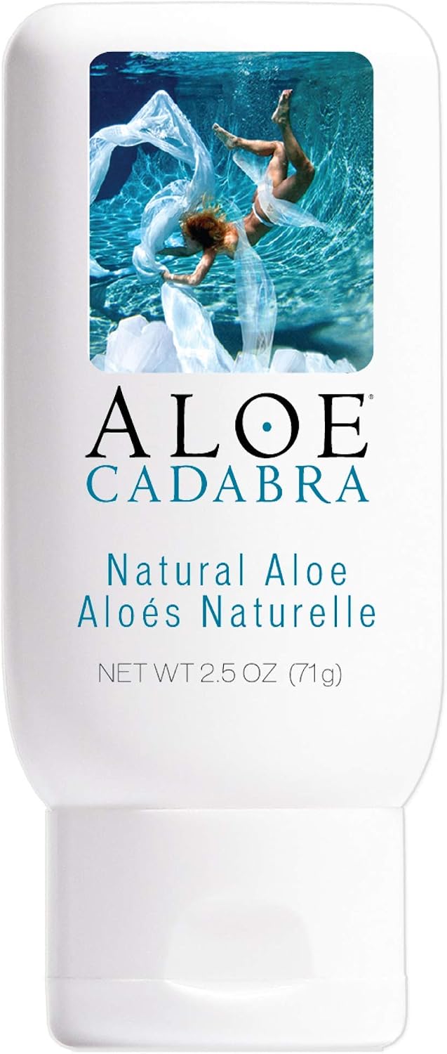 Aloe Cadabra Natural Water Based Personal Lubricant and Vaginal Moisturizer, Organic Aloe Lube for Men, Women and Couples, Non-Staining, pH Balanced (Unscented 2.5 Ounces, 1 Pack) | Unscented Natural Aloe (2.5 Fl Oz - 1 Pack) Personal Lubricant, Toy & Condom Safe, Hypoallergenic, Easy Clean, pH Balanced - Image 5