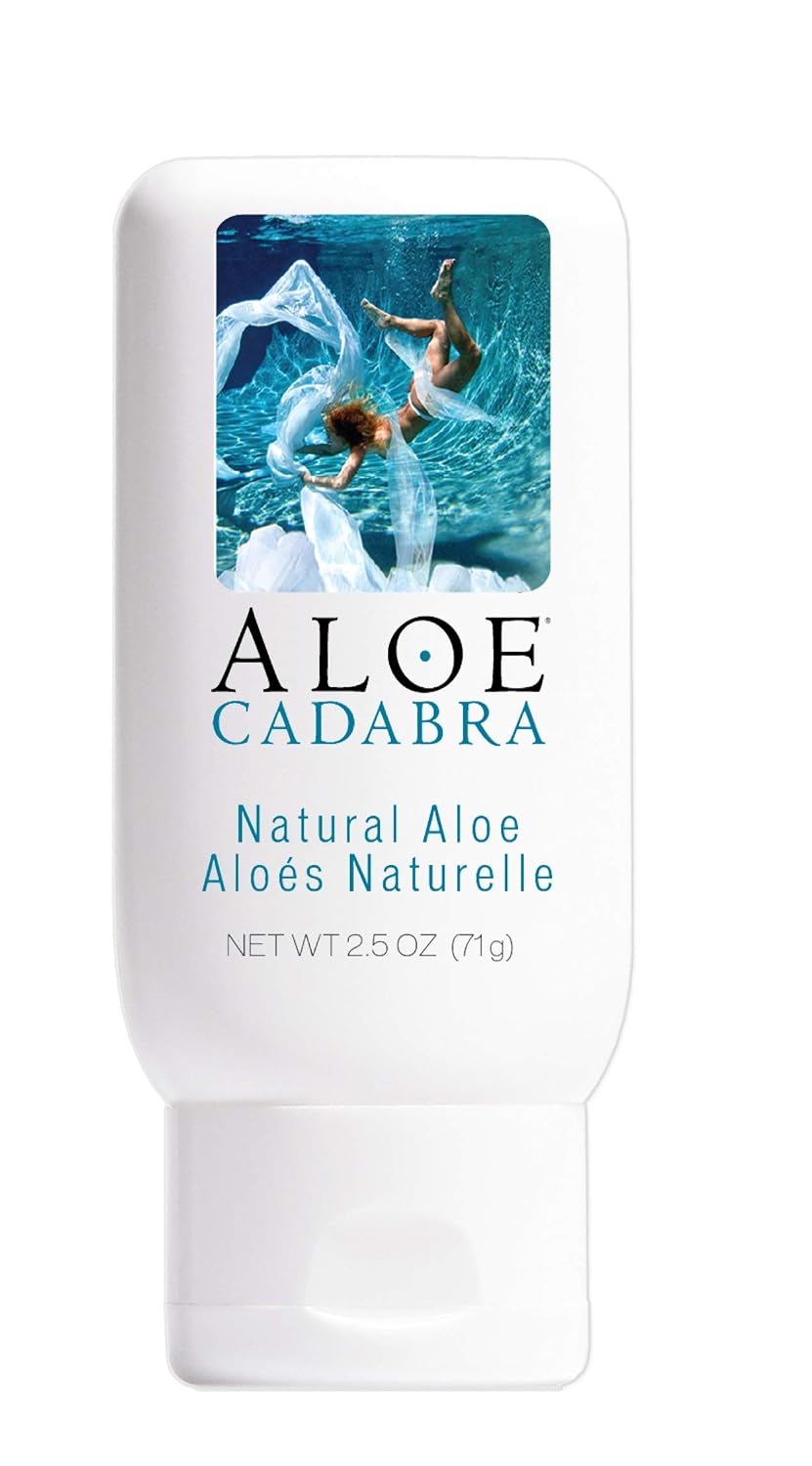 Aloe Cadabra Lube, Unscented 2.5 Oz, 1 Pack | Natural Water Based, Vaginal Moisturizer, NSF Certified Organic Aloe Lube, For Men, Women and Couples, Non-Staining - Image 2