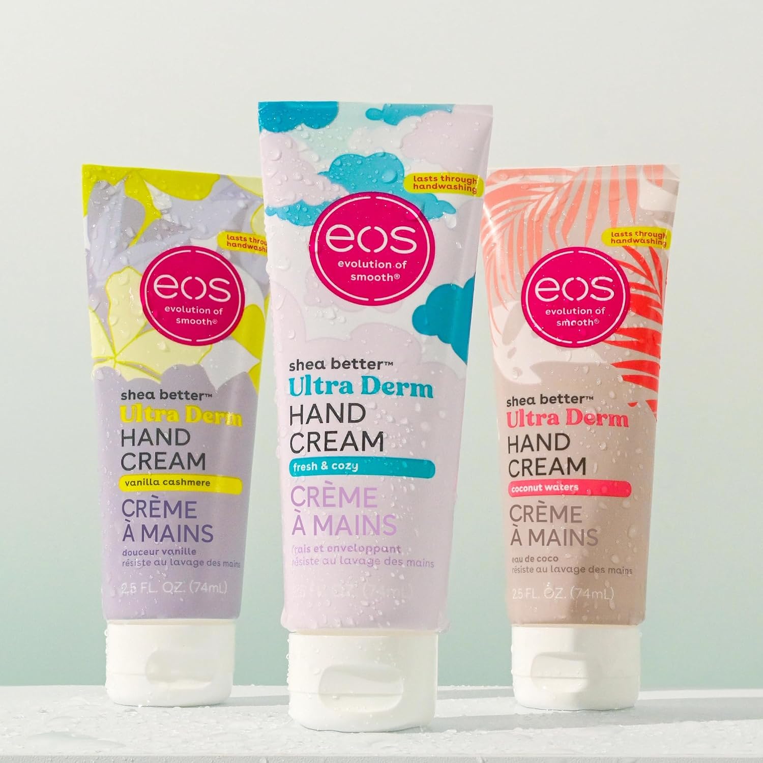 eos Shea Better Hand Cream - Vanilla Cashmere Hand Lotion | Instant Hydration + Lasting Protection | 2.5 oz - Image 6