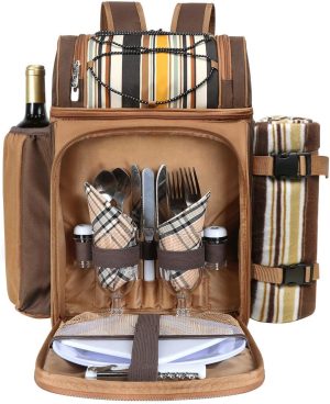Hap Tim Picnic Basket Backpack for ...