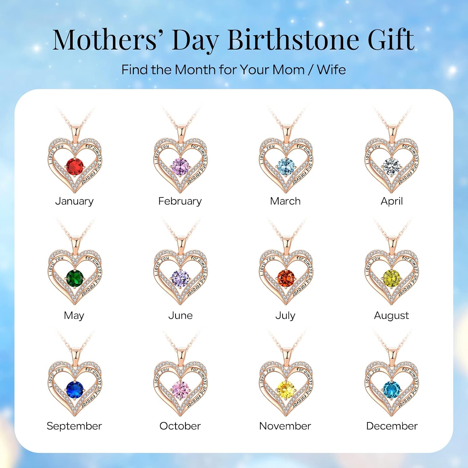 18K Rose Gold Necklaces for Women Birthday Gifts for Women Jewelry for Women Birthday Gifts for Wife Girlfriend Daughter Wife Birthday Gifts for Anniversary Mothers Day Christmas Valentines Gifts - Image 6