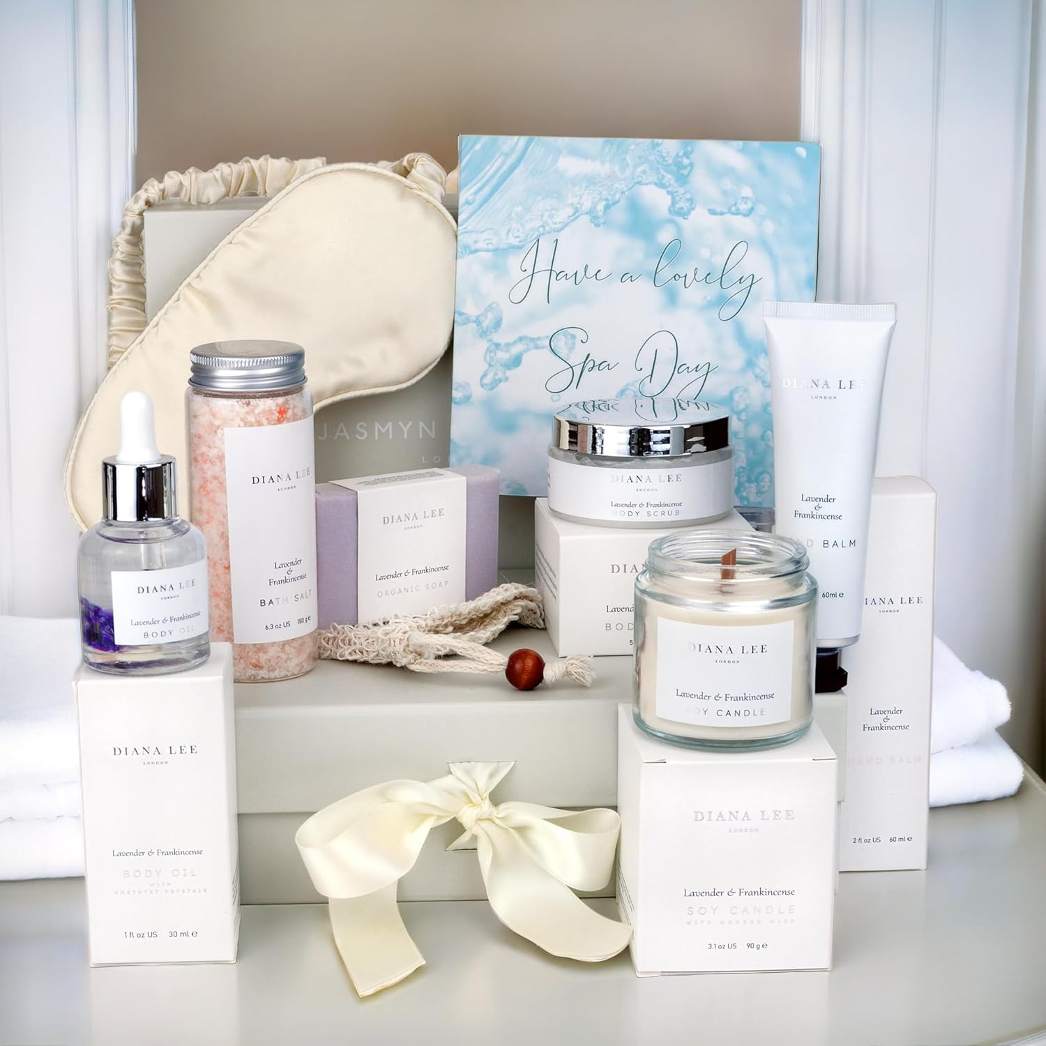 Luxury Spa Gift Basket Women Birthday Self Care Kit Lavender Set | Relaxation Gifts, Pampering Items, Bath Products, Wellness Box, Stress Relief, Bridal Shower Present, Self Care Package - Image 5