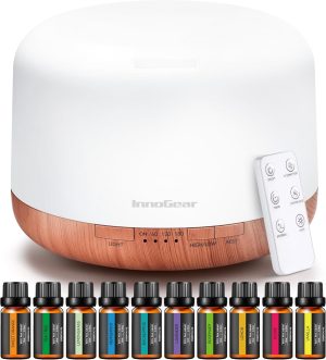 InnoGear 500ml Aromatherapy Diffuse...
