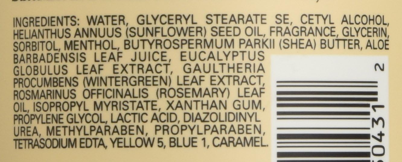 Village Naturals Therapy Muscle Shea Butter Lotion, Eucalyptus Mint Scent, 16 fl oz, Pack of 3 - Image 8
