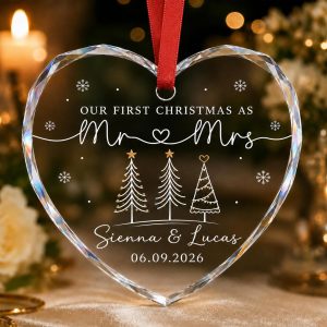 Mr Mrs Ornament – Christmas W...