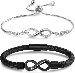 Personalized Infinity Bracelets for...
