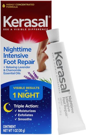 Kerasal Nighttime Intensive Foot Re...