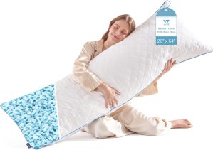 YZ HOME Long Body Pillow for Adults...